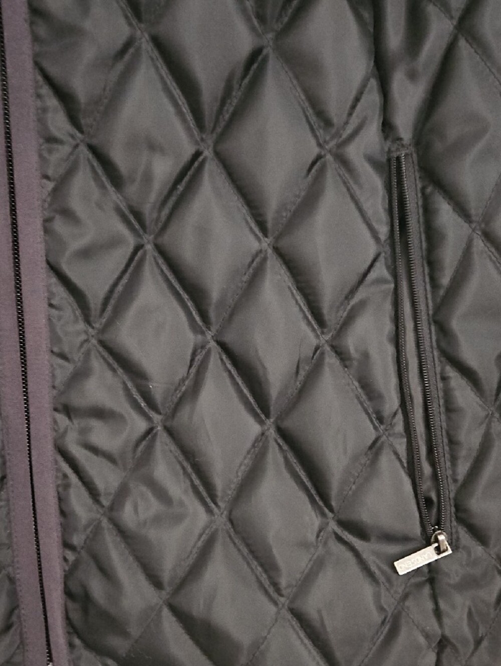 Lands' End Women's Black Quilted Lightweight Jacket, 1X/P - Picture 3 of 6